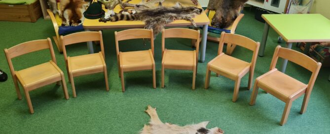Bericht über den Wildtiervormittag in der Spatzengruppe der Kita Kinderland in Abtshagen