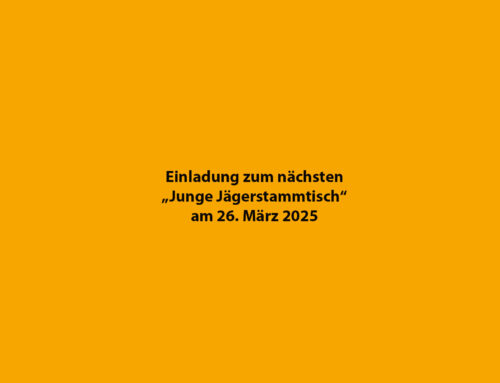 26.03. 25 Junge-Jäger-Stammtisch