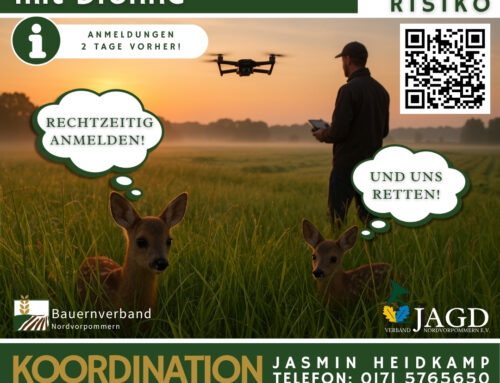 Gemeinsam für sichere Felder und den Schutz des Jungwildes