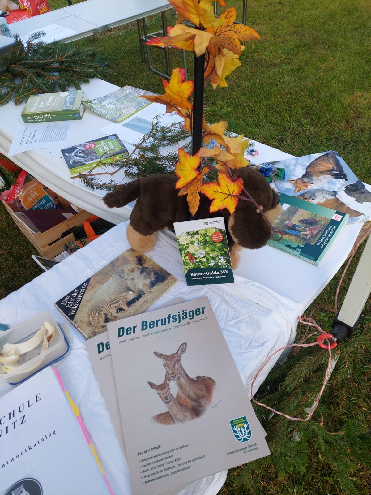 Jv-Nordvorpommern._Tribsees5 Bürgerfest Tribsees Hegering Stand